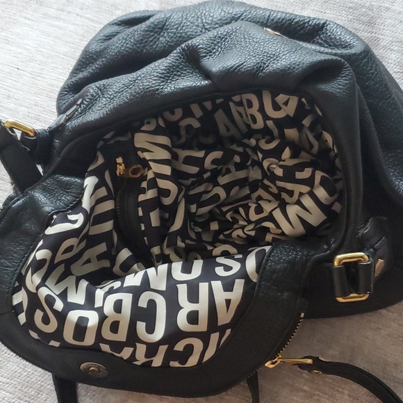 Marc Jacobs Natasha Q Bag Black Leather - Picture 8 of 10